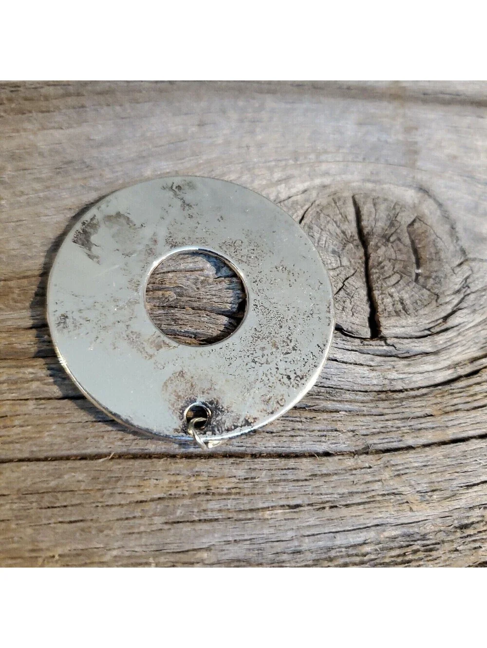 Be True To Yourself Positive Affirmation Silver Pewter Pendant